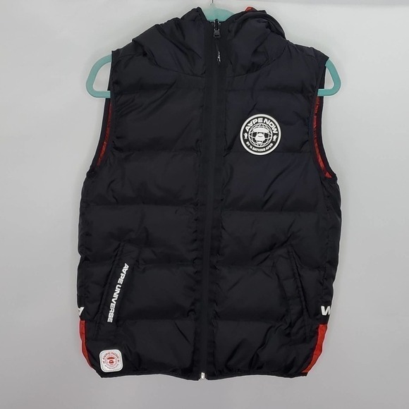 NWOT AAPE MEN'S THINSULATE REVERSIBLE PADDED SHELL JACKET‎ - Picture 5 of 13